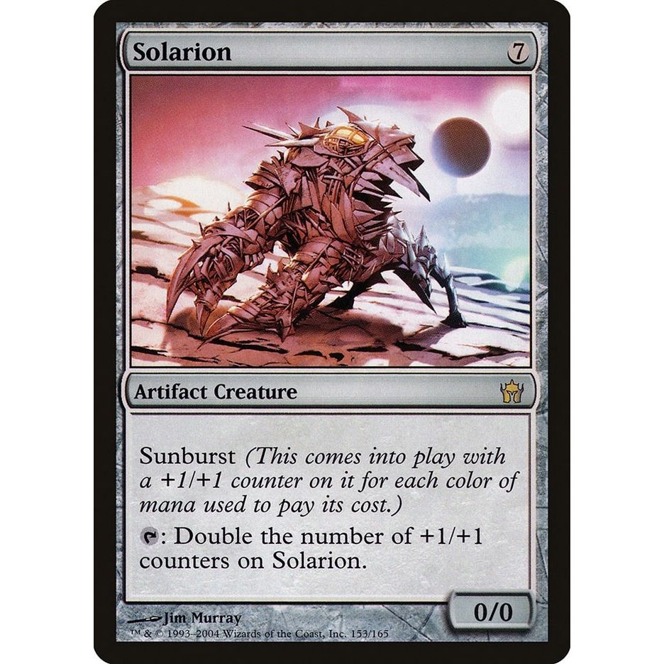Image for Solarion (153) (5DN) - Magic: The Gathering