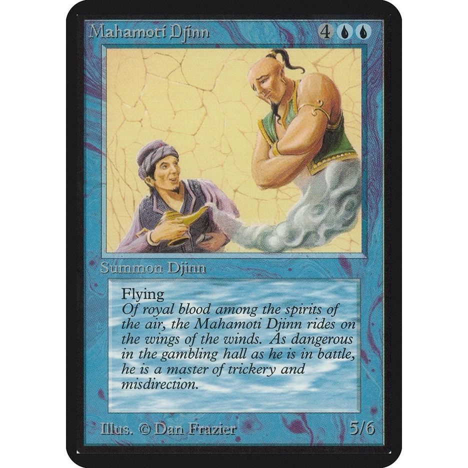 Image for Mahamoti Djinn (LEA) - Magic: The Gathering