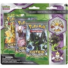 Image for Fates Collide Three Pack Pin Blisters [Mega Alakazam] - Pokemon