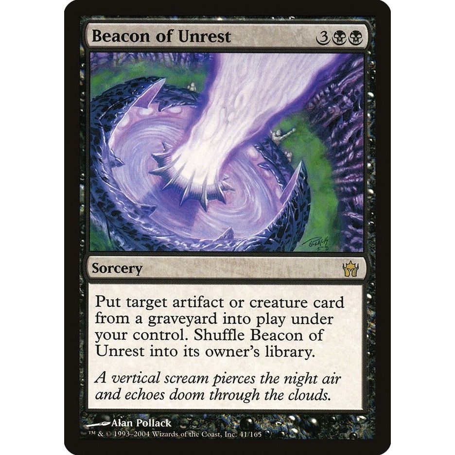 Image for Beacon of Unrest (41) (5DN) - Magic: The Gathering