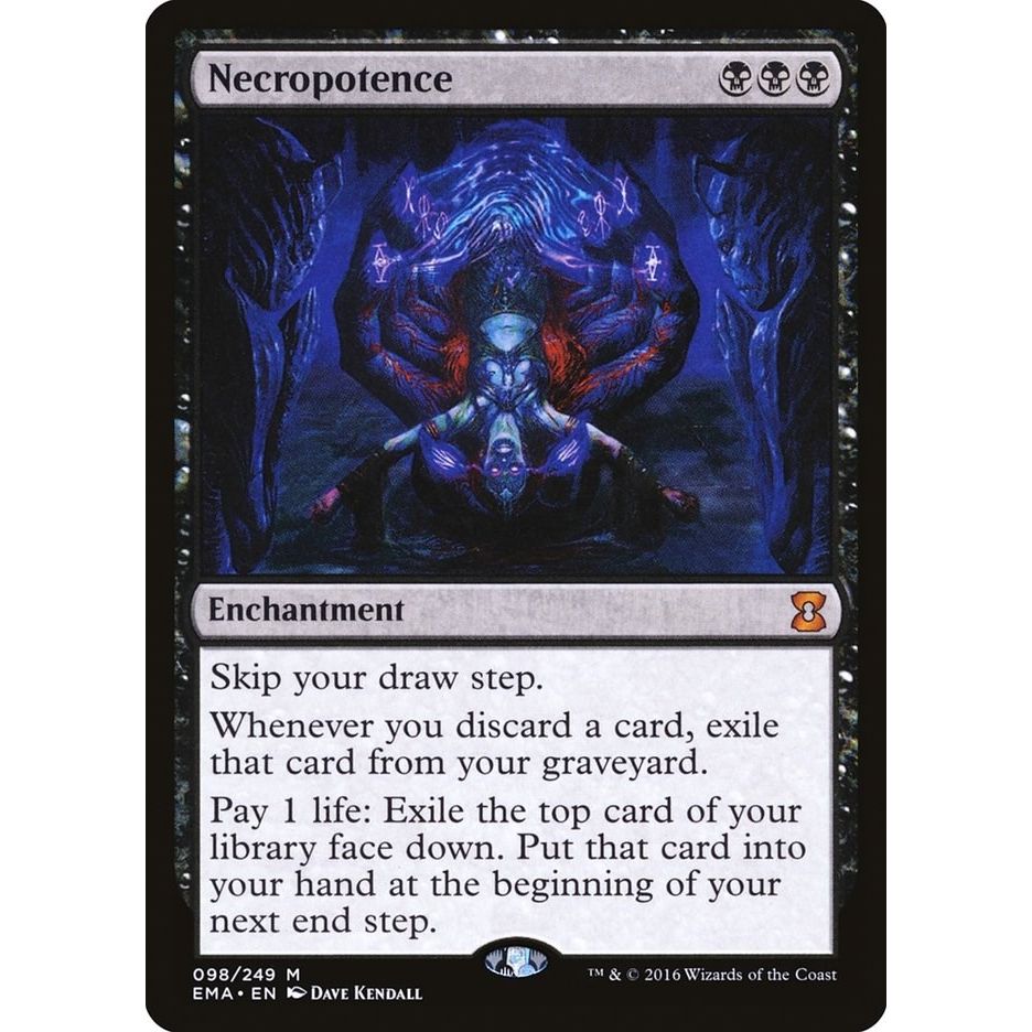 Image for Necropotence (98) (EMA) - Magic: The Gathering