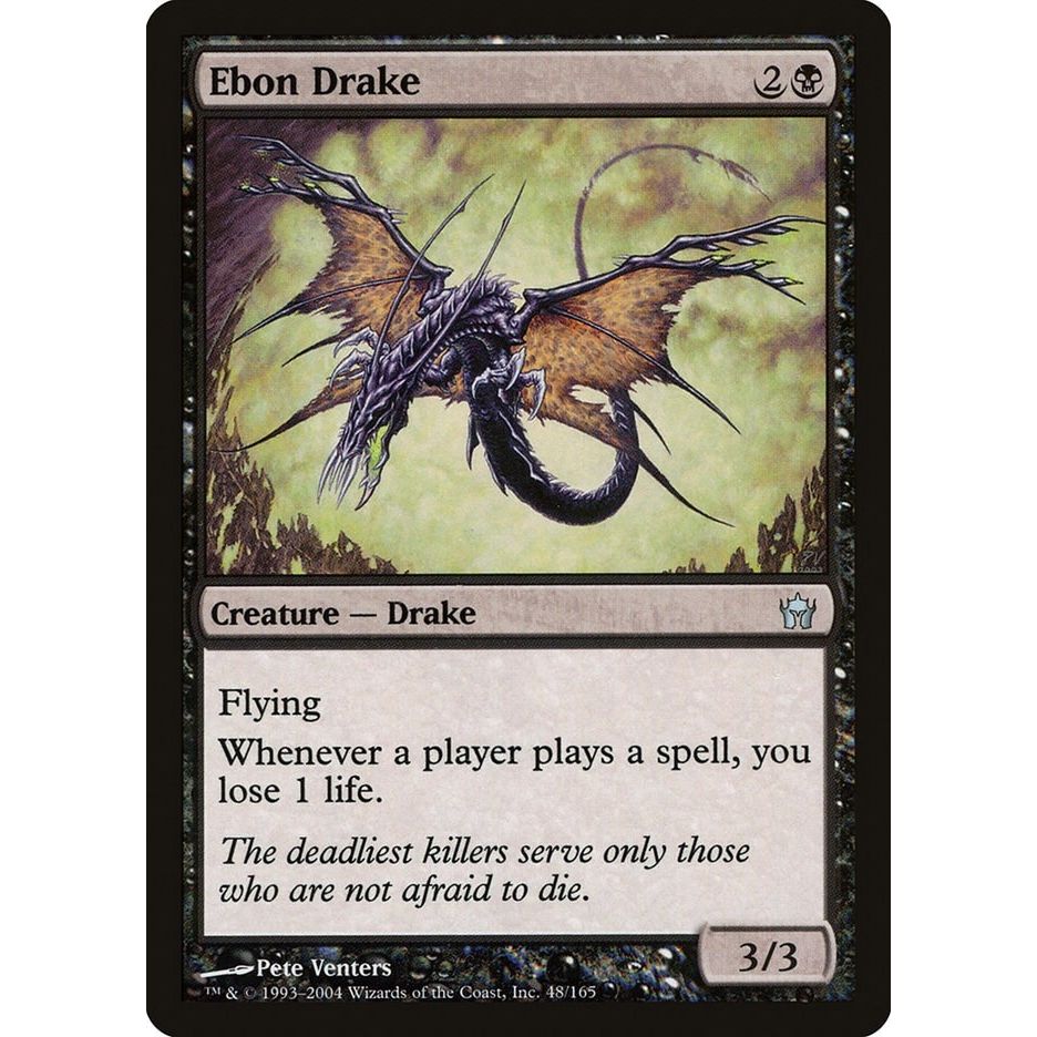 Image for Ebon Drake (48) (5DN) - Magic: The Gathering