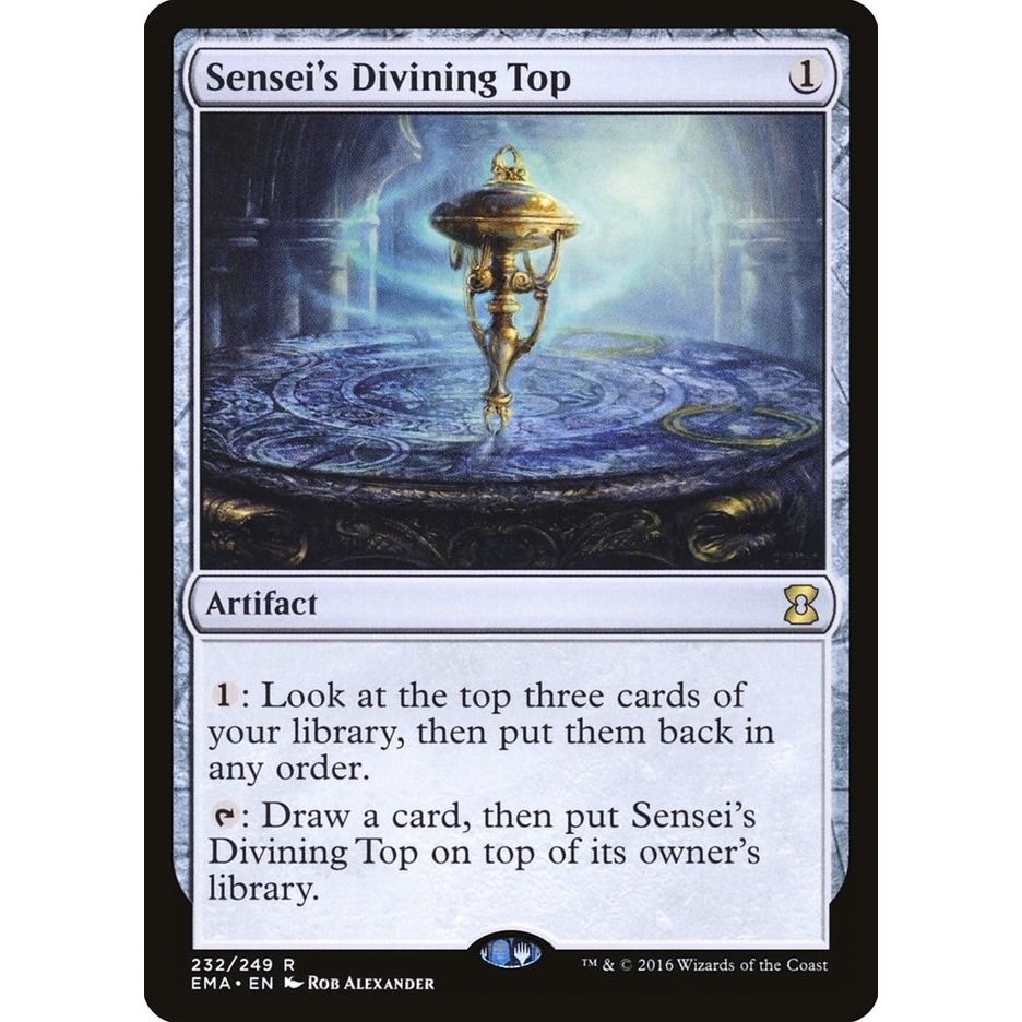 Image for Sensei's Divining Top (232) (EMA) - Magic: The Gathering