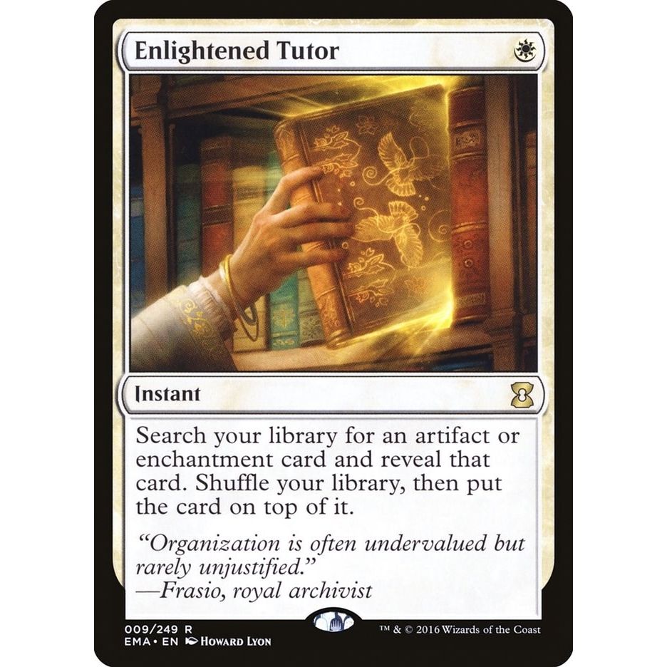Image for Enlightened Tutor (9) (EMA) - Magic: The Gathering