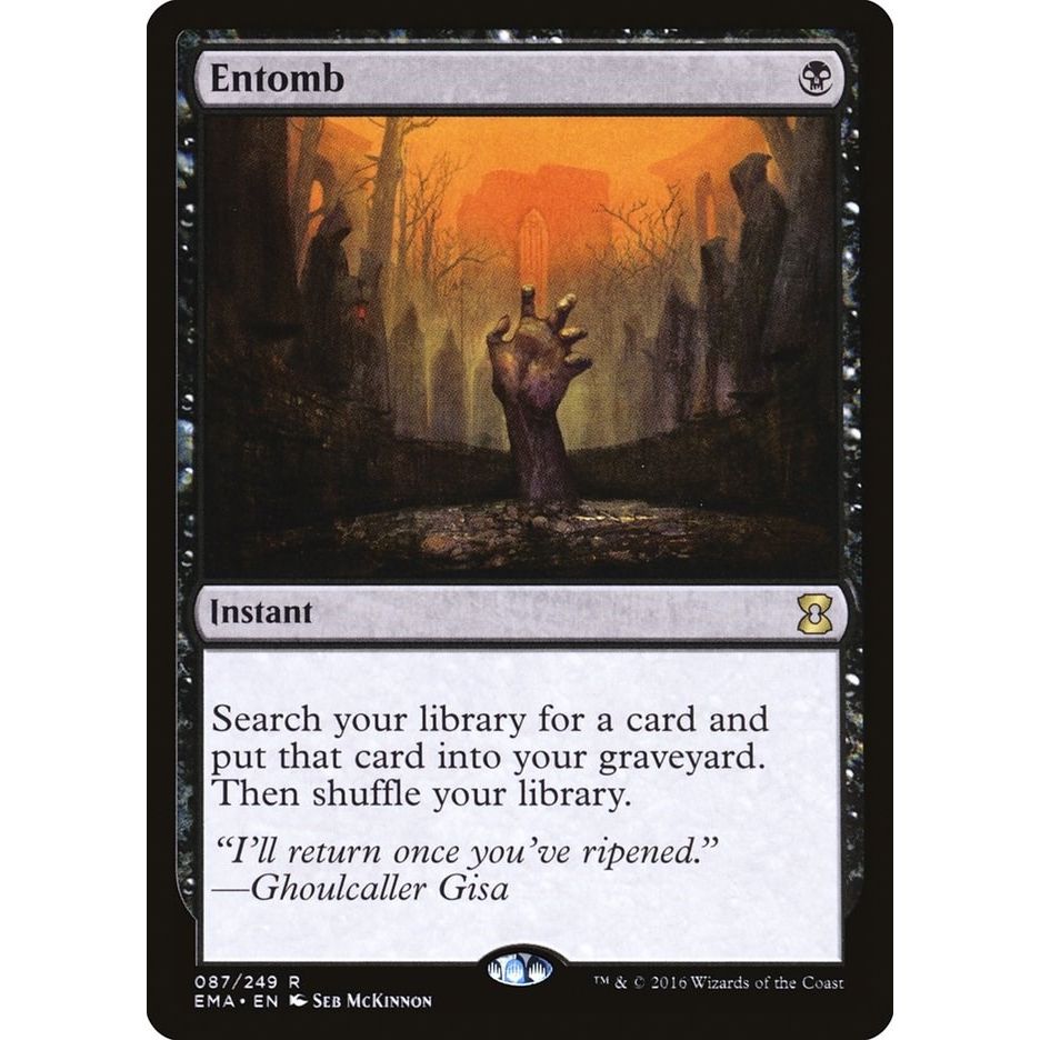 Image for Entomb (87) (EMA) - Magic: The Gathering