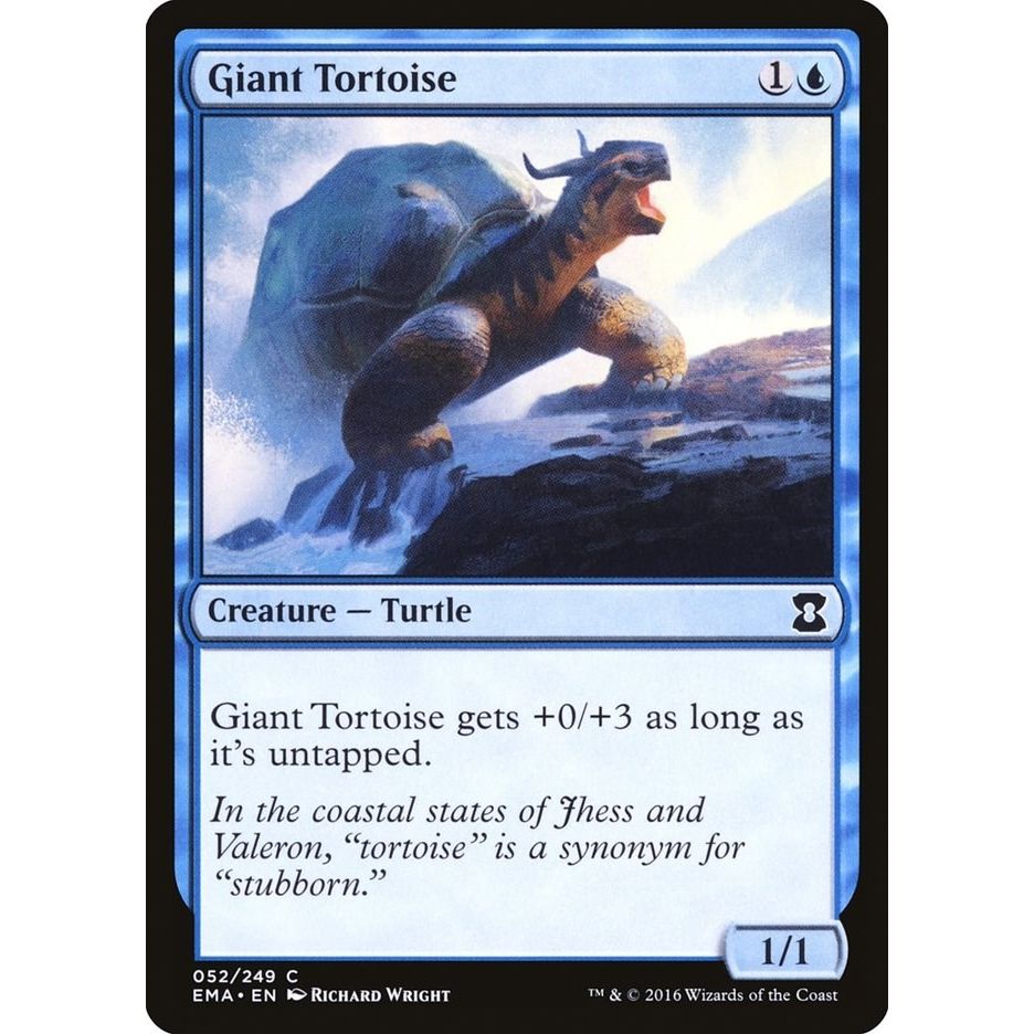 Image for Giant Tortoise (52) (EMA) - Magic: The Gathering