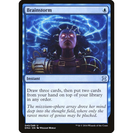 Image for Brainstorm (40) (EMA) - Magic: The Gathering