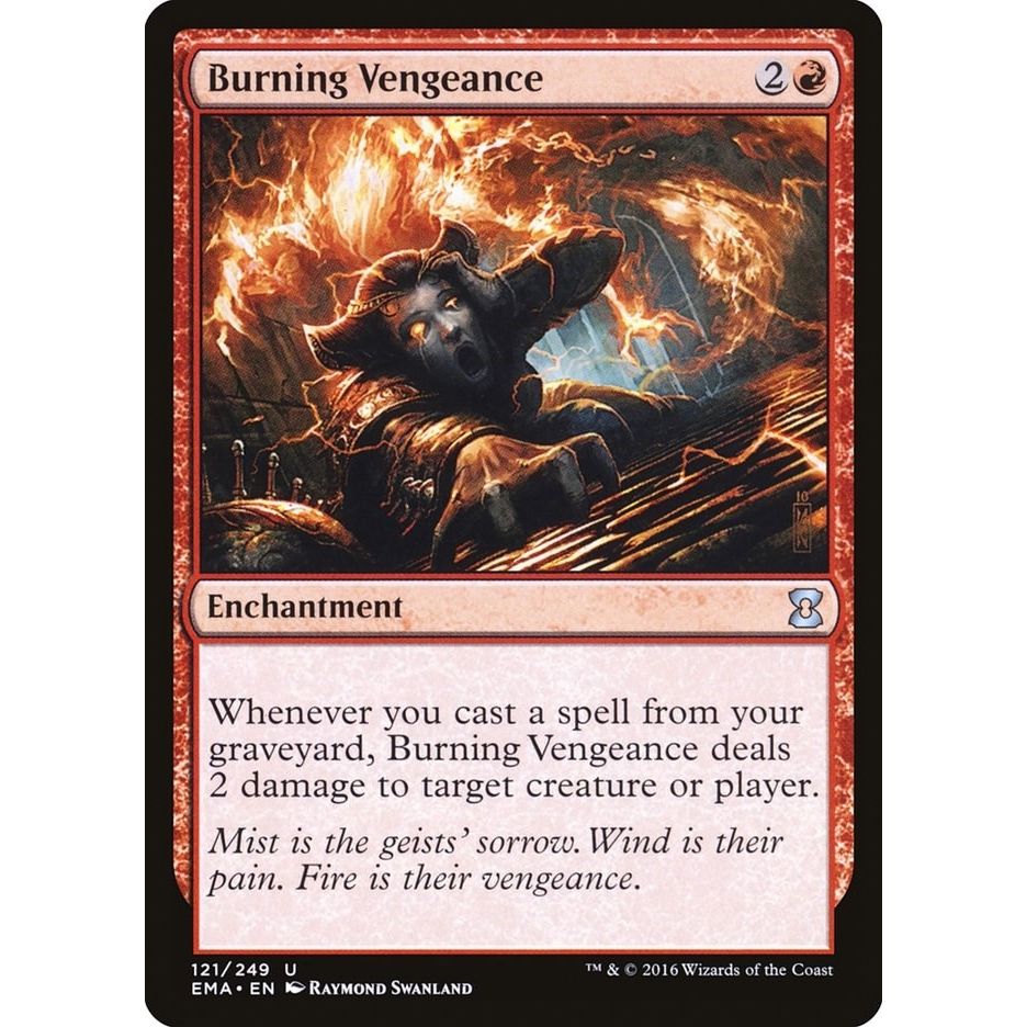 Image for Burning Vengeance (121) (EMA) - Magic: The Gathering