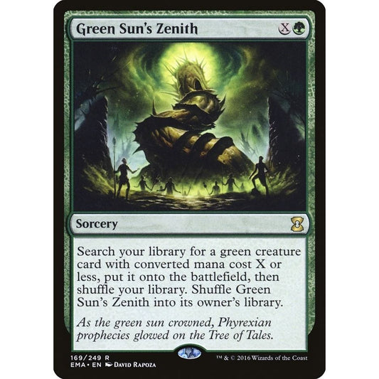 Image for Green Sun's Zenith (169) (EMA) - Magic: The Gathering
