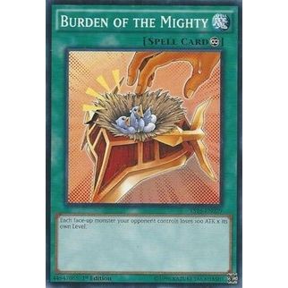 Image for Burden of the Mighty (YS16-EN029) (YS16) - YuGiOh