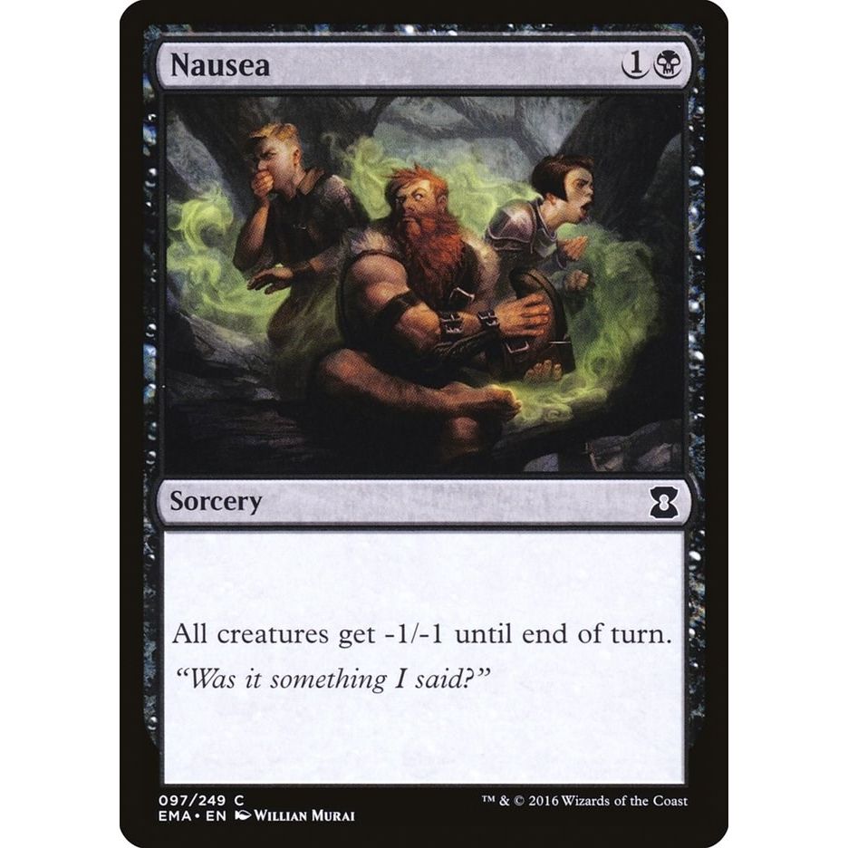 Image for Nausea (97) (EMA) - Magic: The Gathering