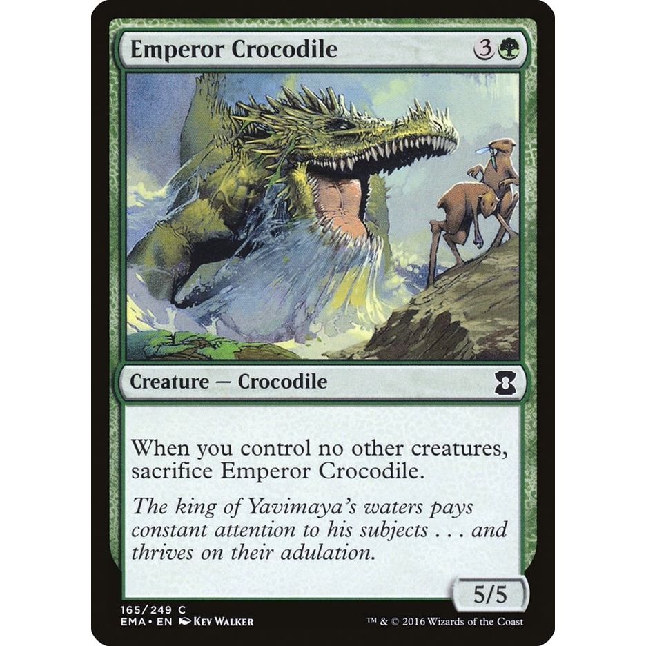 Image for Emperor Crocodile (165) (EMA) - Magic: The Gathering