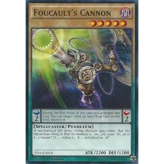 Image for Foucault's Cannon (YS16-EN014) (YS16) - YuGiOh