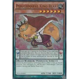 Image for Performapal King Bear (YS16-EN002) (YS16) - YuGiOh