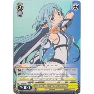 Image for "Berserk Healer" Asuna (Parallel Foil) (SAO/SE26-E05 C) (SAO/SE26) - Weiss Schwarz