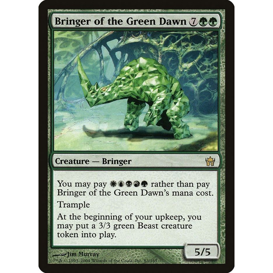 Image for Bringer of the Green Dawn (83) (5DN) - Magic: The Gathering