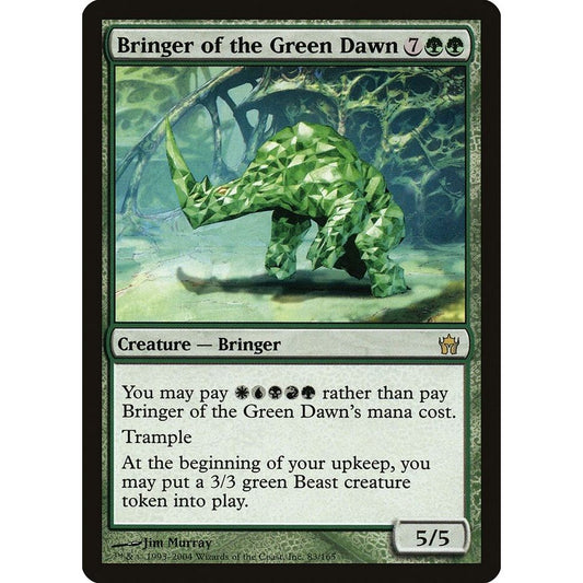 Image for Bringer of the Green Dawn (83) (5DN) - Magic: The Gathering