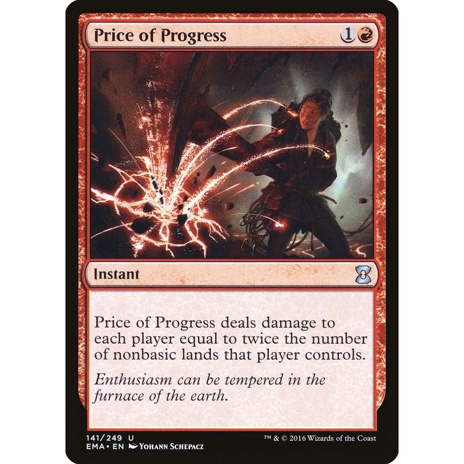 Image for Price of Progress (141) (EMA) - Magic: The Gathering