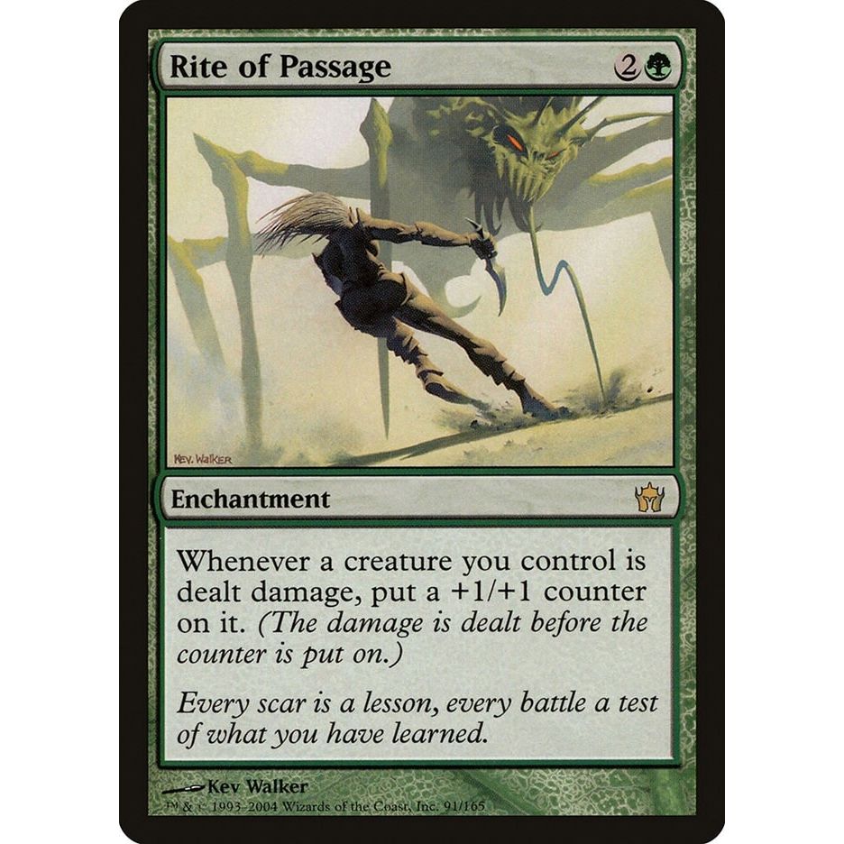 Image for Rite of Passage (91) (5DN) - Magic: The Gathering