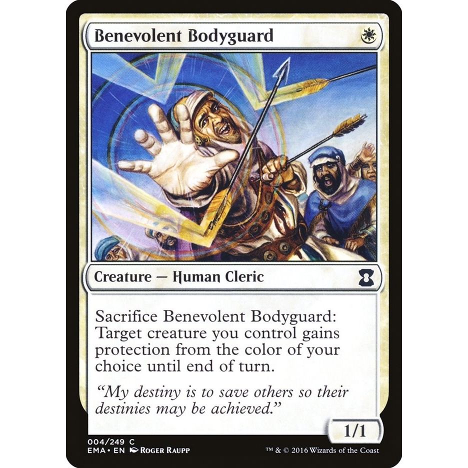 Image for Benevolent Bodyguard (4) (EMA) - Magic: The Gathering