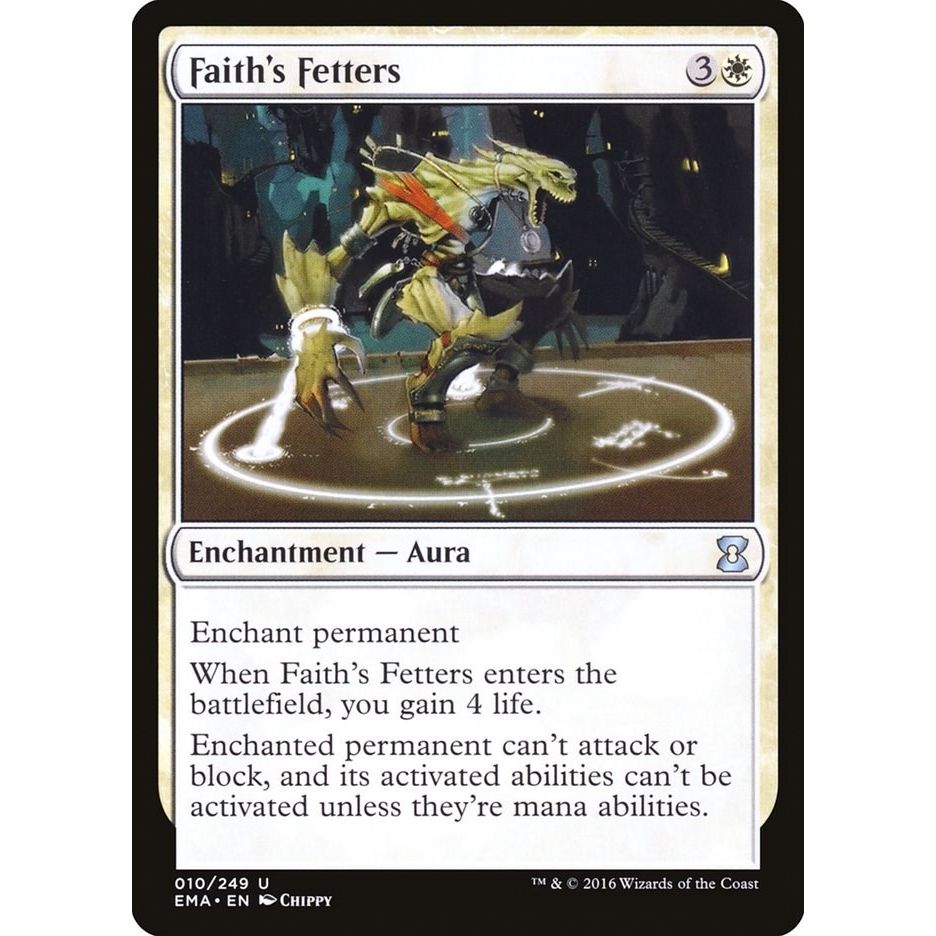 Image for Faith's Fetters (10) (EMA) - Magic: The Gathering