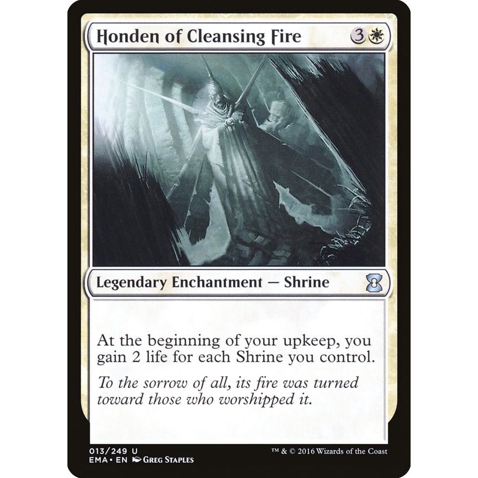 Image for Honden of Cleansing Fire (13) (EMA) - Magic: The Gathering
