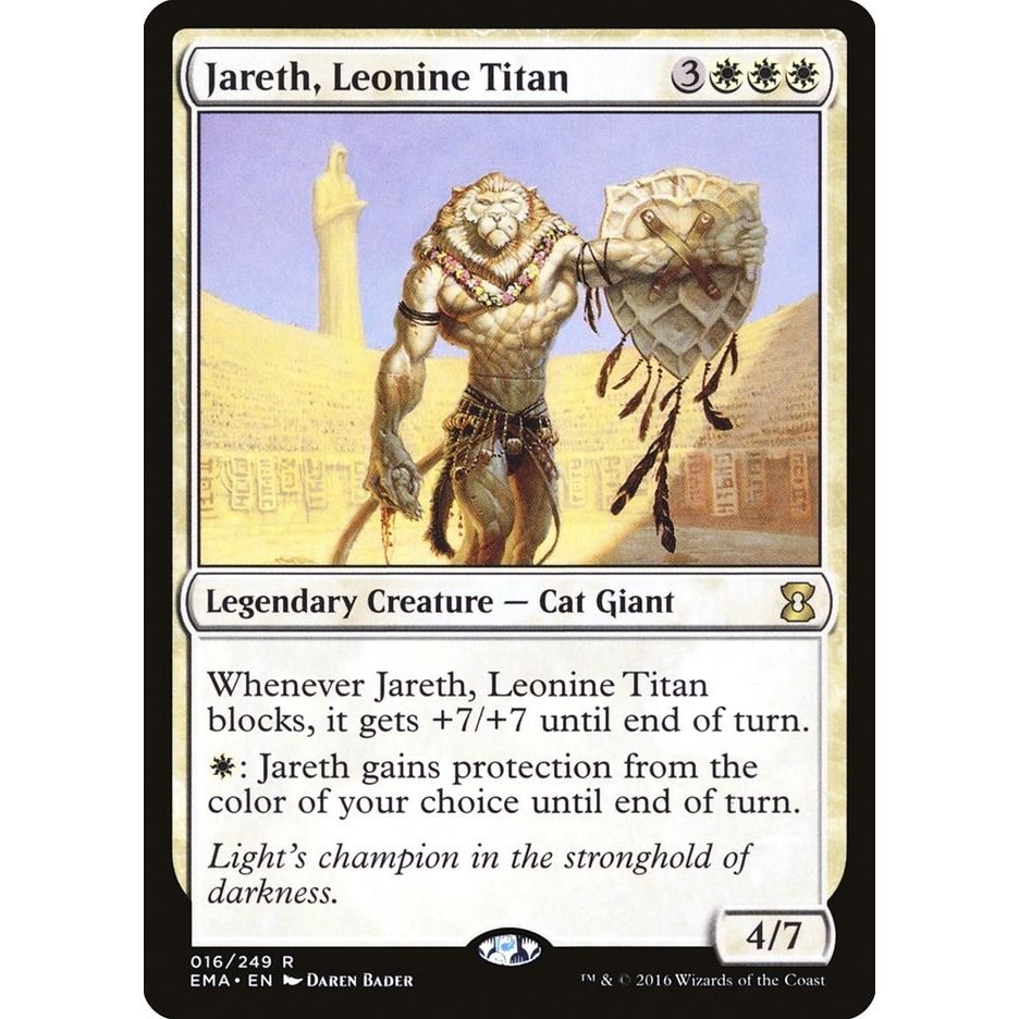 Image for Jareth, Leonine Titan (16) (EMA) - Magic: The Gathering