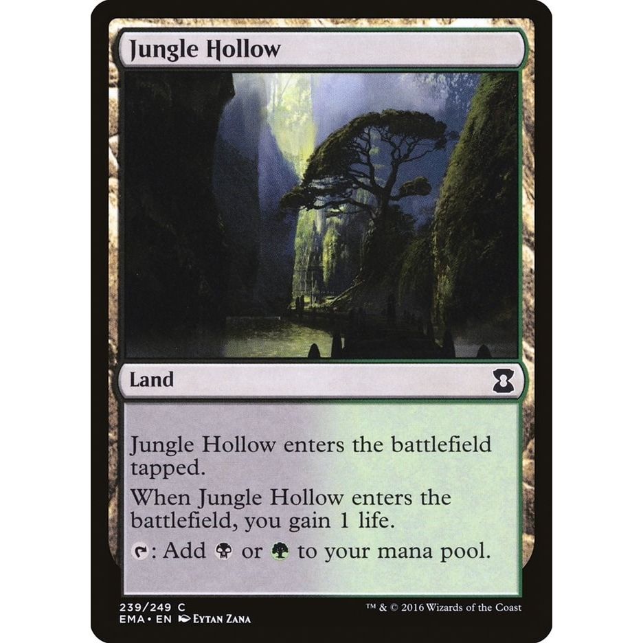 Image for Jungle Hollow (239) (EMA) - Magic: The Gathering