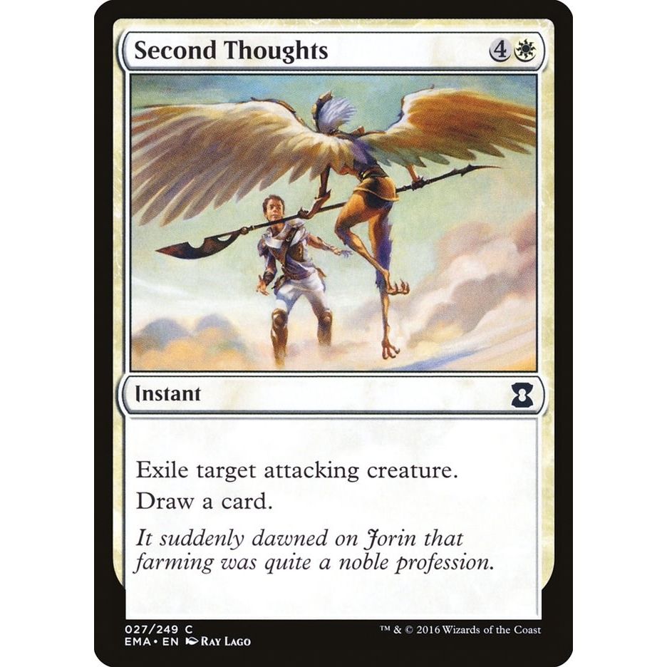 Image for Second Thoughts (27) (EMA) - Magic: The Gathering