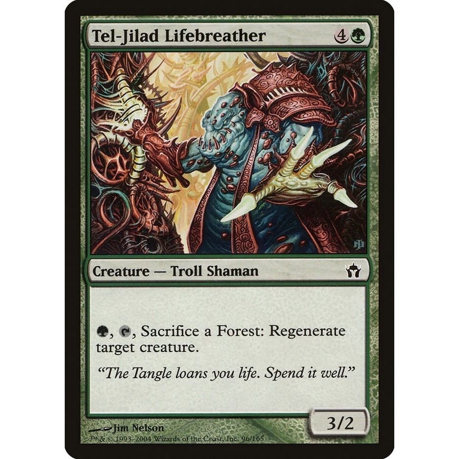 Image for Tel-Jilad Lifebreather (96) (5DN) - Magic: The Gathering