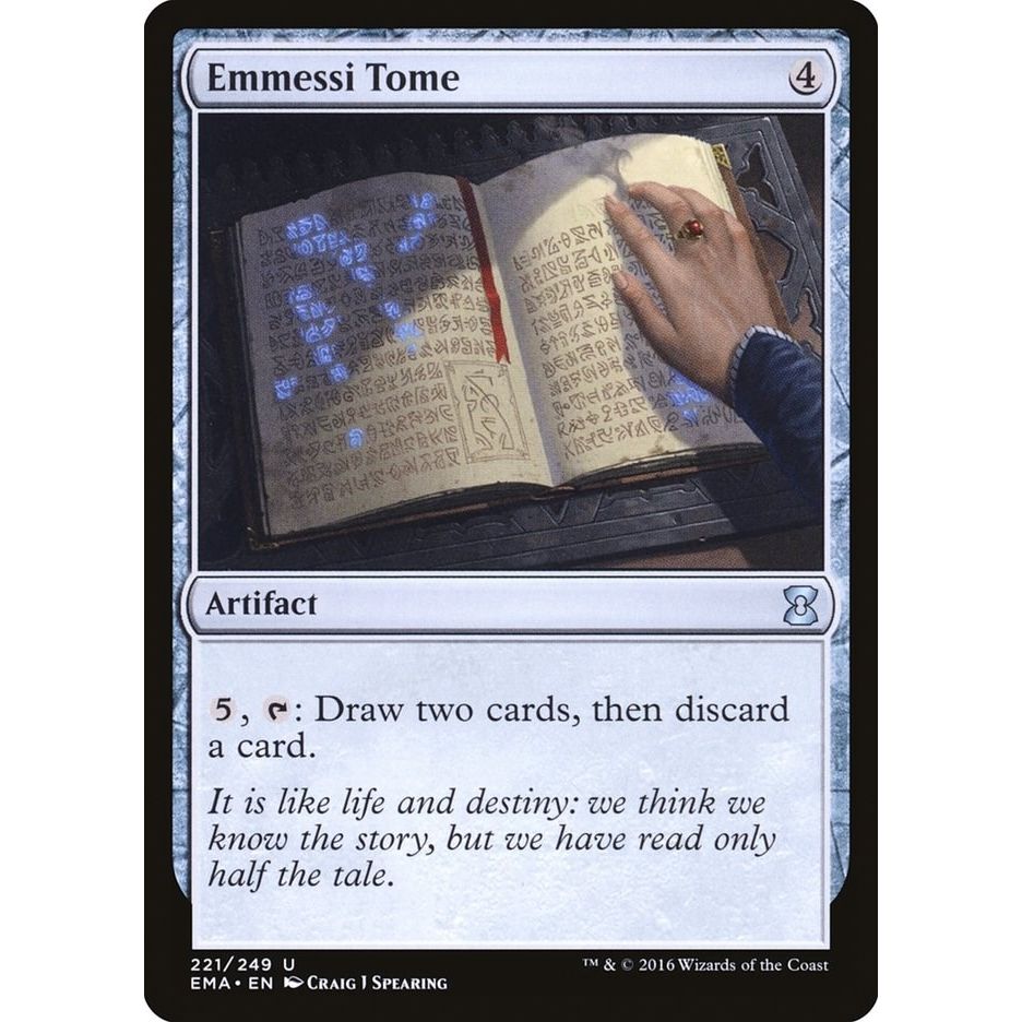 Image for Emmessi Tome (221) (EMA) - Magic: The Gathering