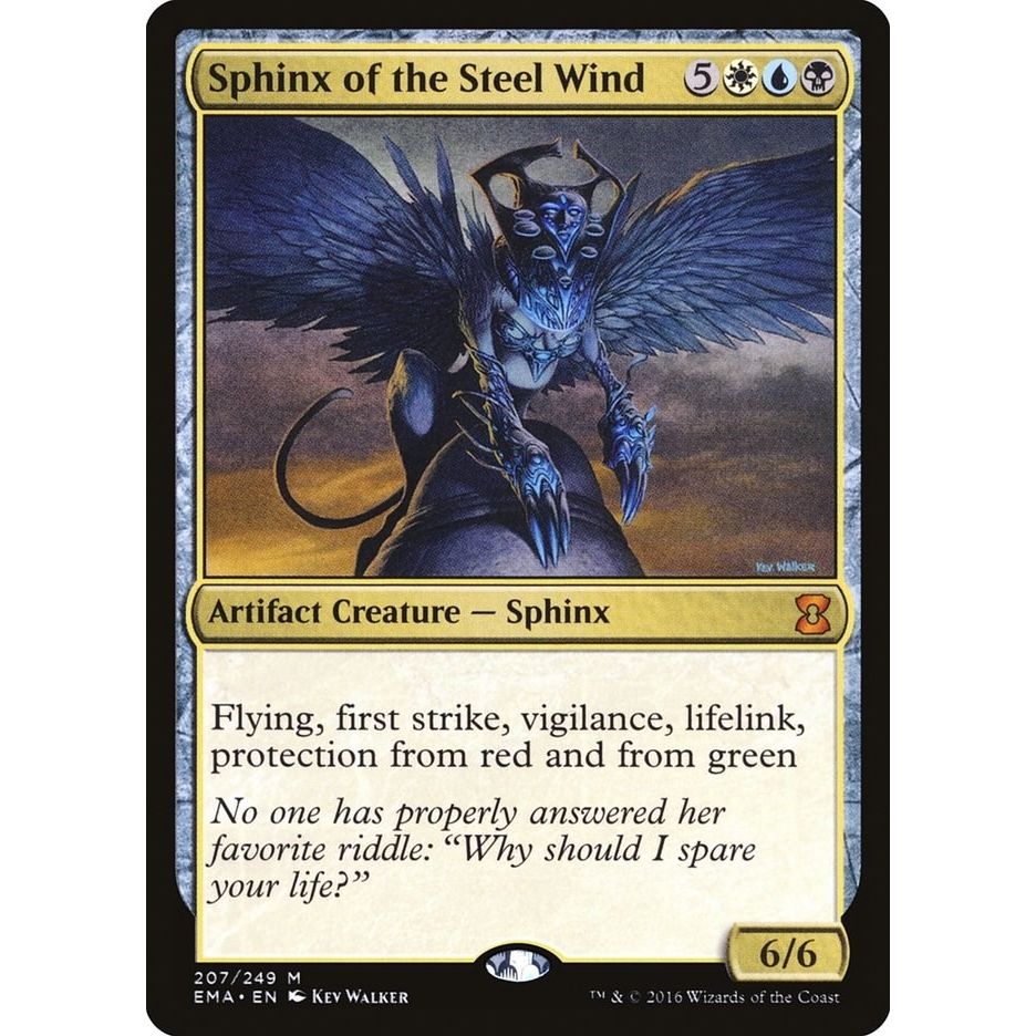 Image for Sphinx of the Steel Wind (207) (EMA) - Magic: The Gathering