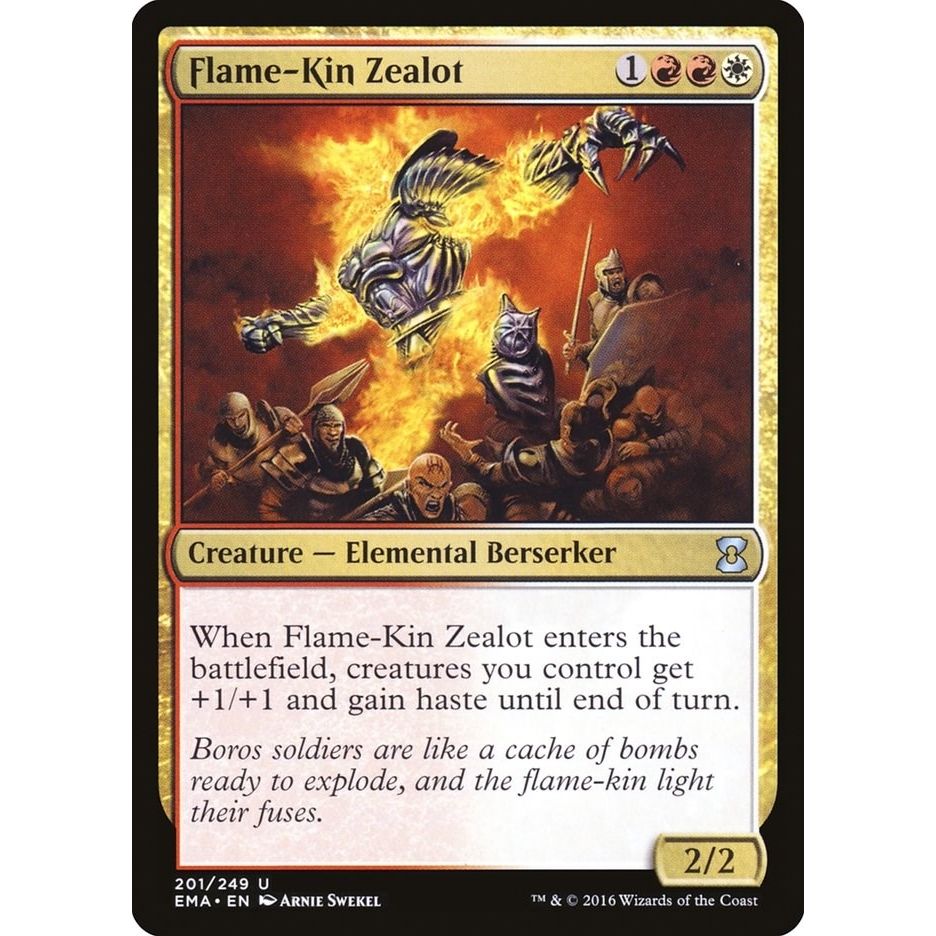 Image for Flame-Kin Zealot (201) (EMA) - Magic: The Gathering