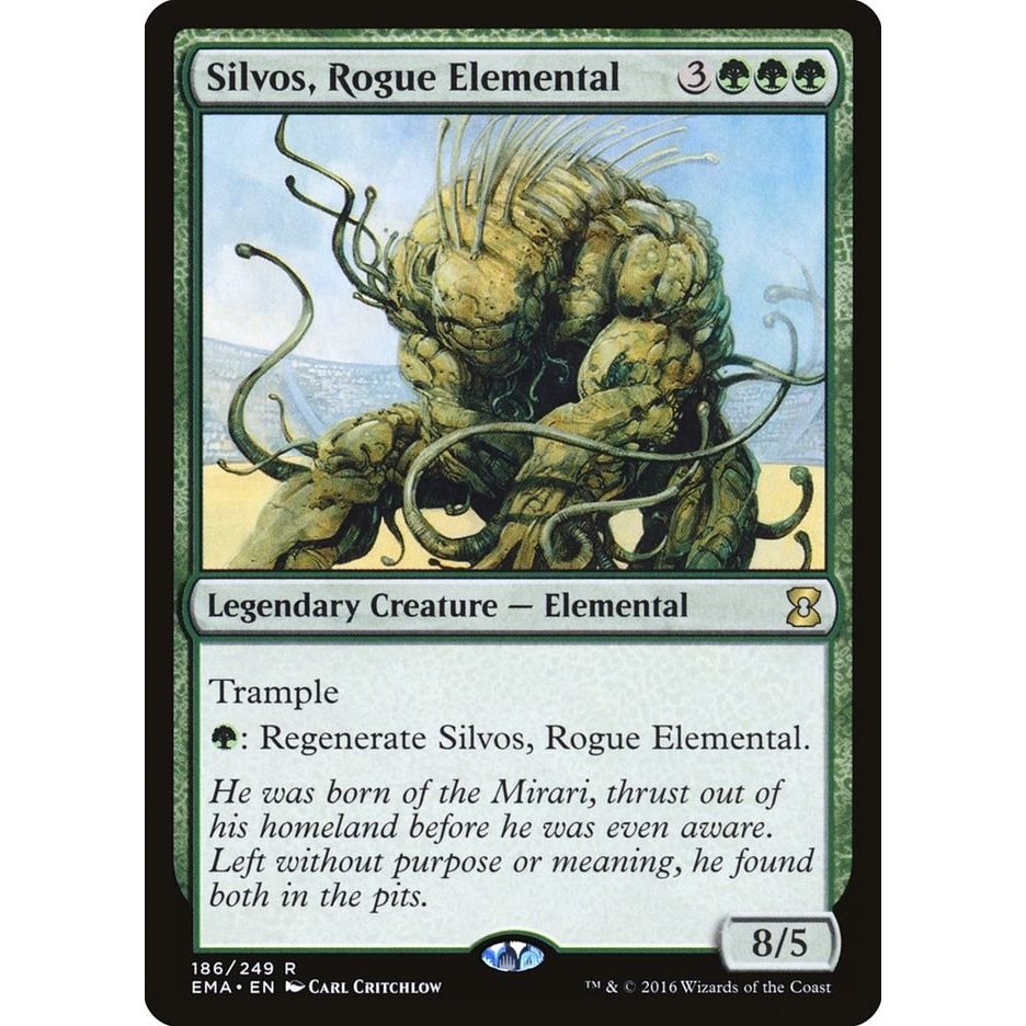 Image for Silvos, Rogue Elemental (186) (EMA) - Magic: The Gathering