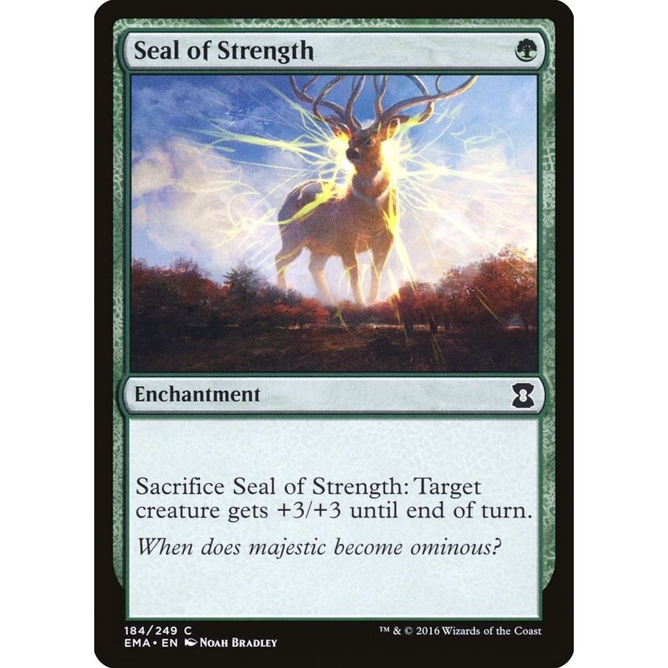 Image for Seal of Strength (184) (EMA) - Magic: The Gathering