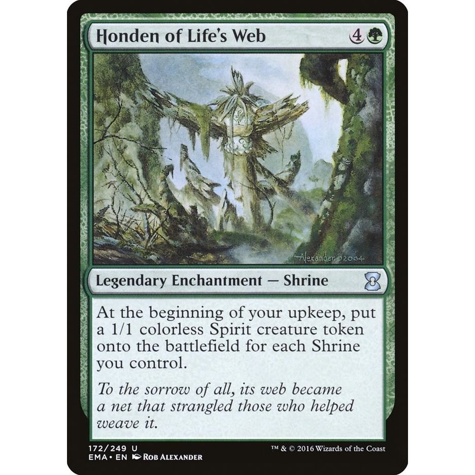 Image for Honden of Life's Web (172) (EMA) - Magic: The Gathering