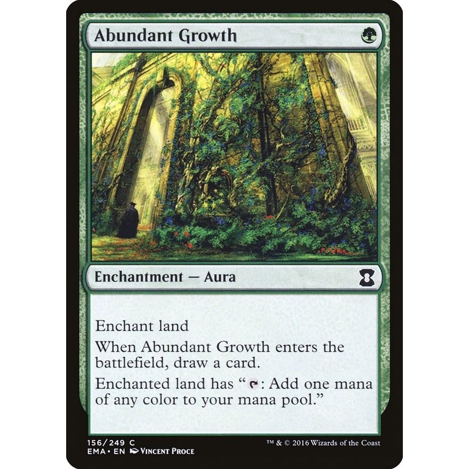 Image for Abundant Growth (156) (EMA) - Magic: The Gathering