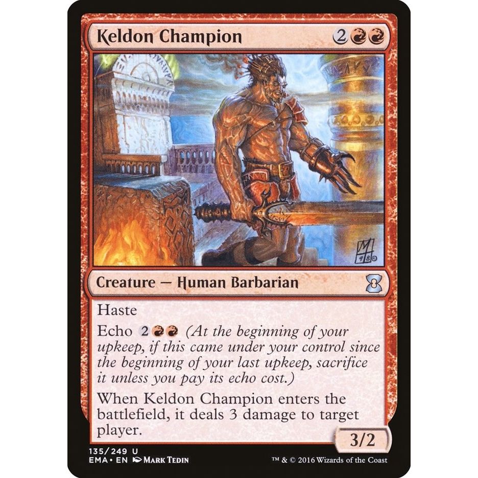 Image for Keldon Champion (135) (EMA) - Magic: The Gathering