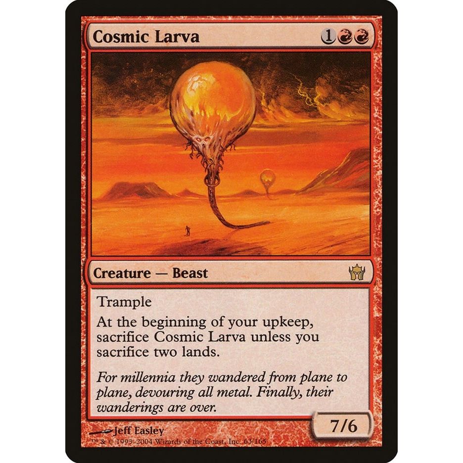 Image for Cosmic Larva (63) (5DN) - Magic: The Gathering