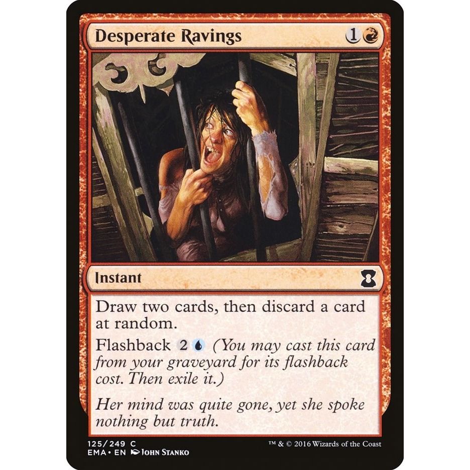 Image for Desperate Ravings (125) (EMA) - Magic: The Gathering
