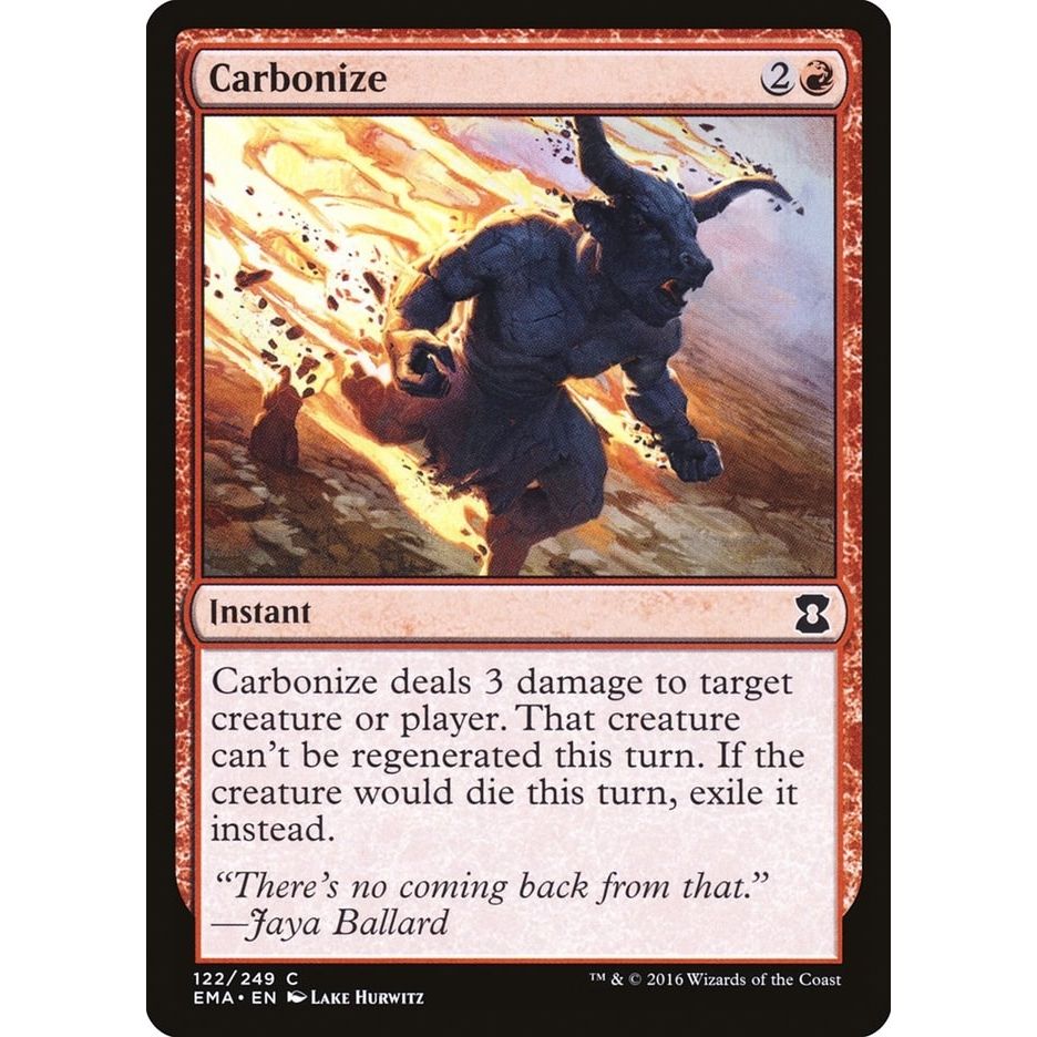 Image for Carbonize (122) (EMA) - Magic: The Gathering