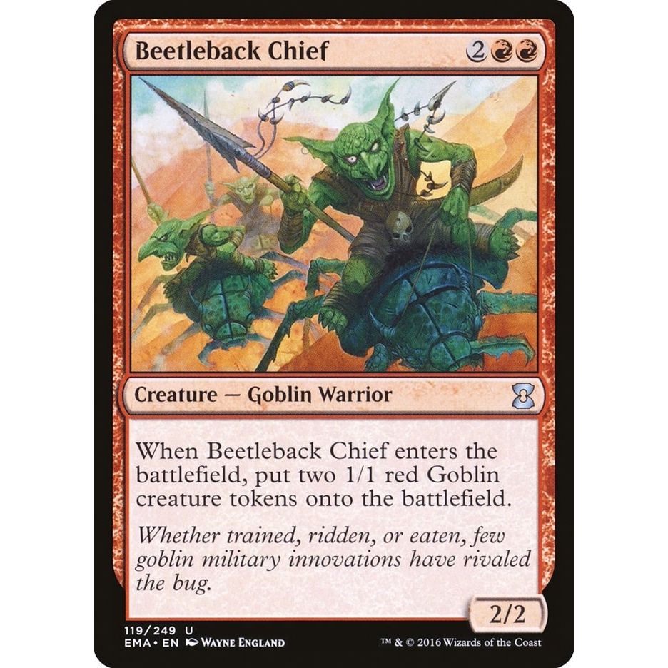 Image for Beetleback Chief (119) (EMA) - Magic: The Gathering