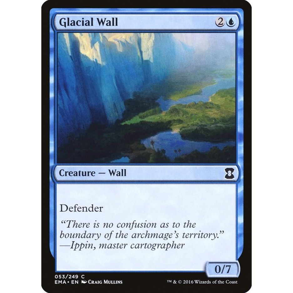 Image for Glacial Wall (53) (EMA) - Magic: The Gathering