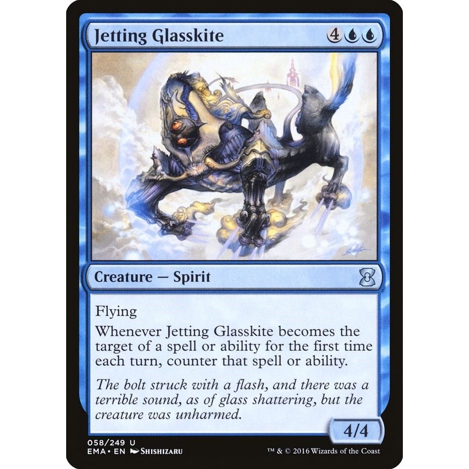 Image for Jetting Glasskite (58) (EMA) - Magic: The Gathering