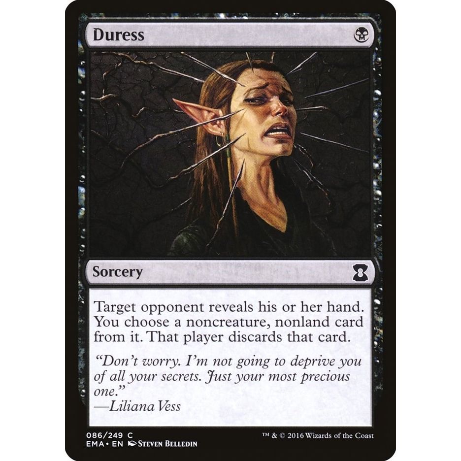 Image for Duress (86) (EMA) - Magic: The Gathering