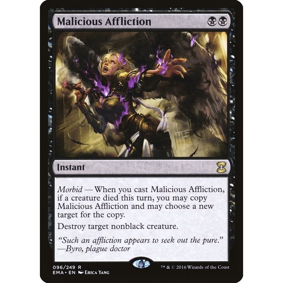 Image for Malicious Affliction (96) (EMA) - Magic: The Gathering