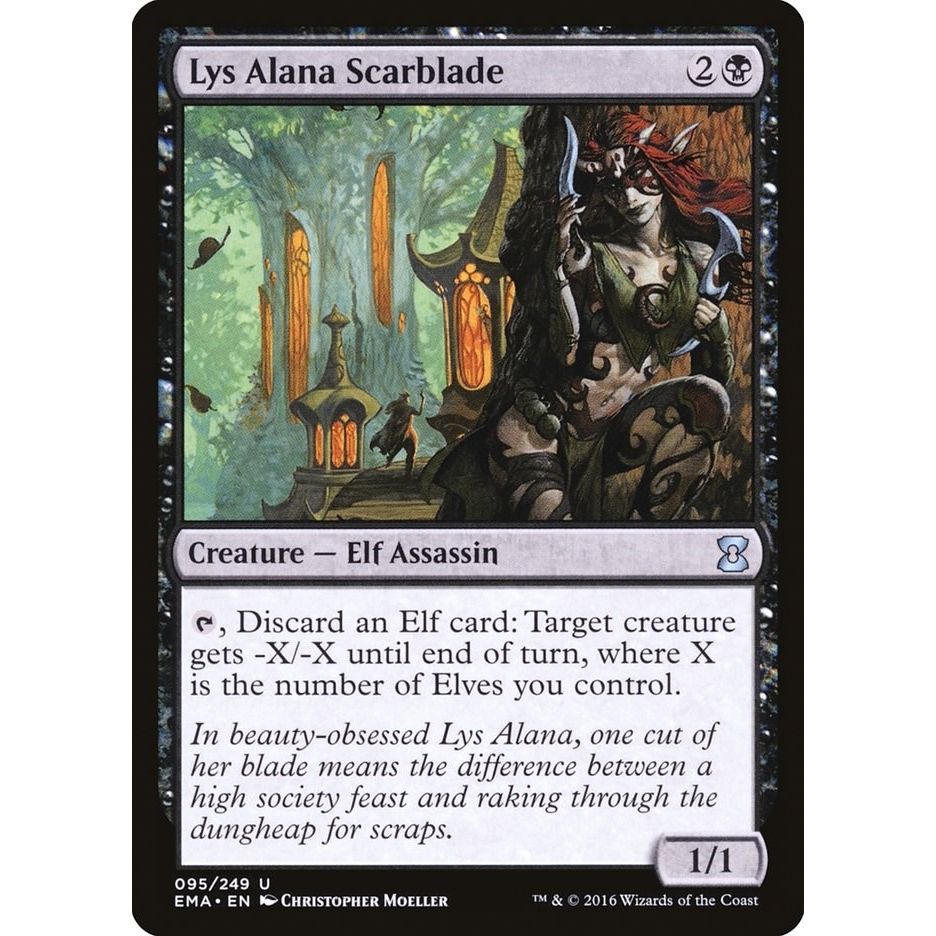 Image for Lys Alana Scarblade (95) (EMA) - Magic: The Gathering
