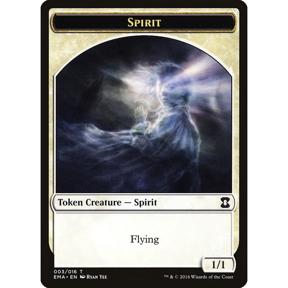 Image for Spirit Token (003) (3) (EMA) - Magic: The Gathering