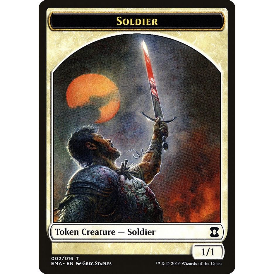 Image for Soldier Token (2) (EMA) - Magic: The Gathering