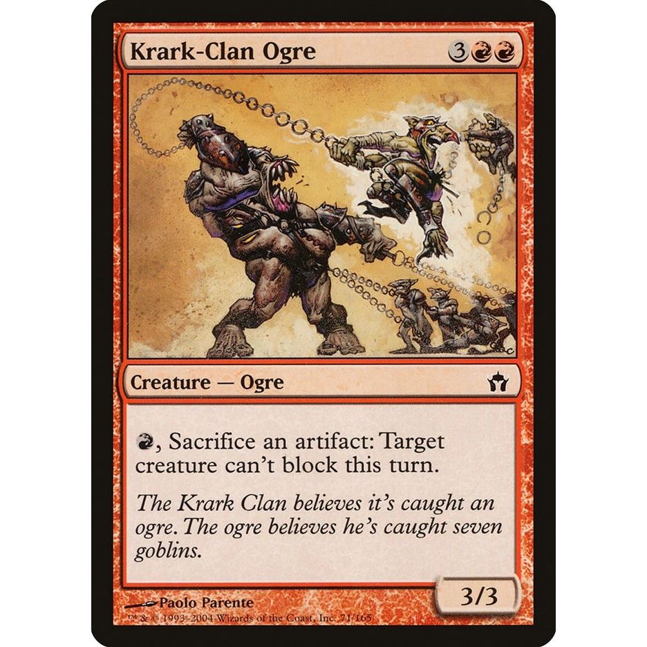 Image for Krark-Clan Ogre (71) (5DN) - Magic: The Gathering